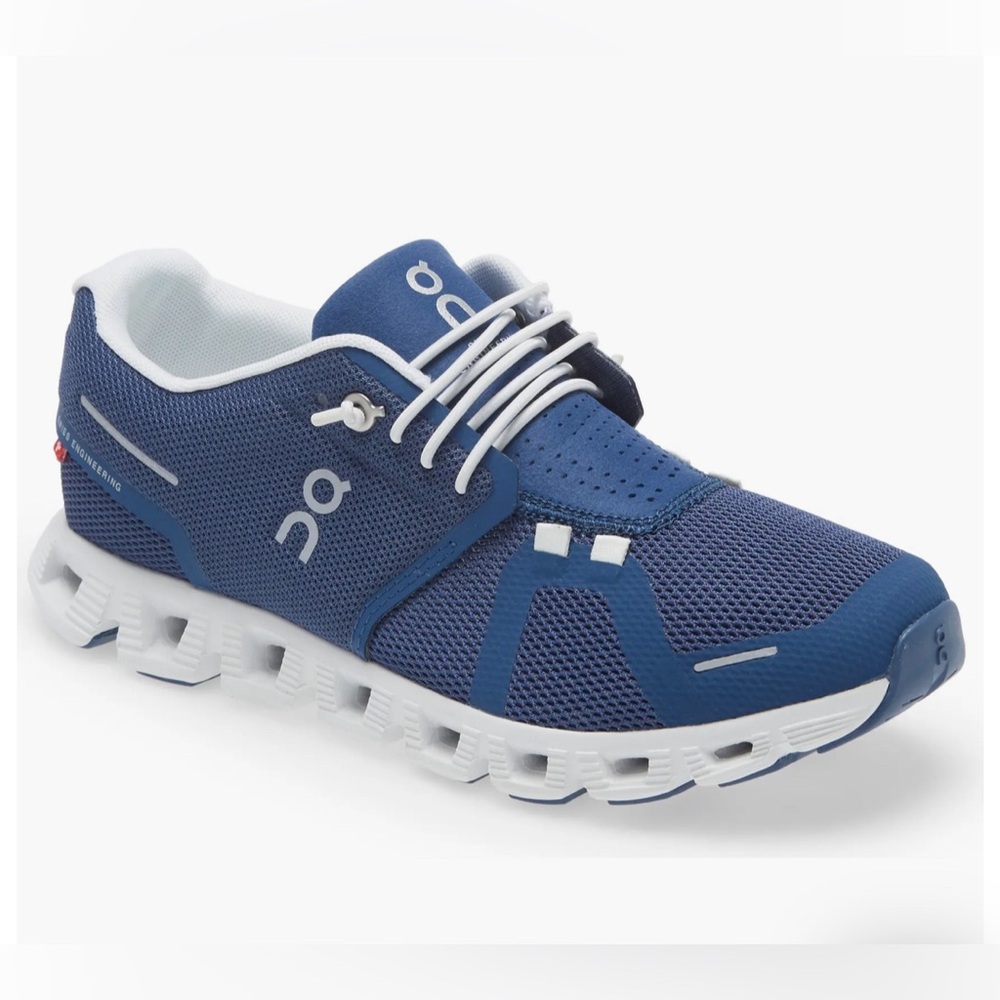 On Cloud sneakers - Denim & White - Size 7